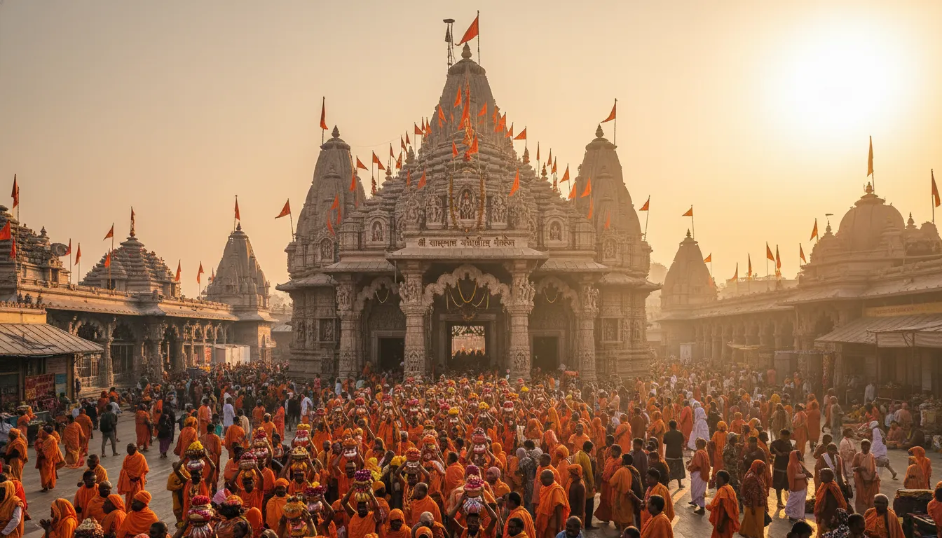 Baidyanath Jyotirlinga temple Deoghar famous temple with healing powers