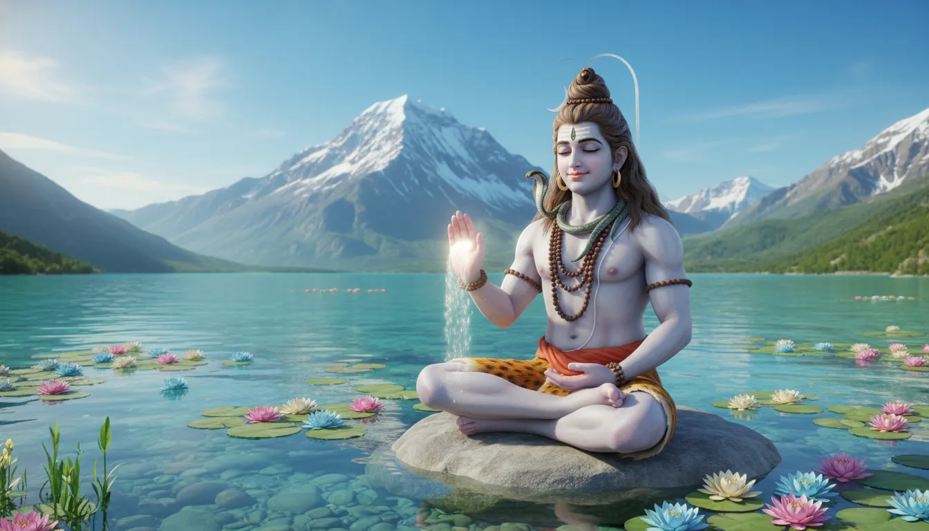 Compassionate Bholenath photo hd 3d wallpaper download for success