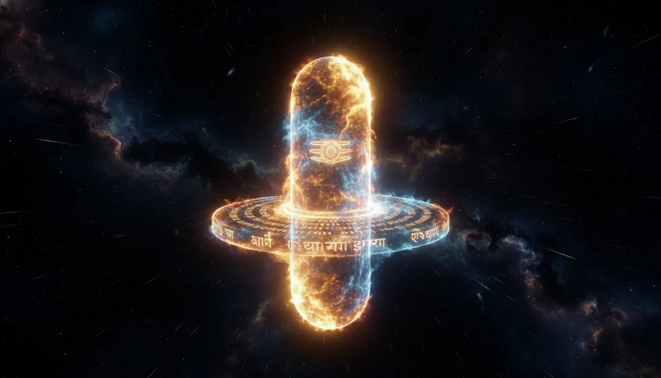 God Shiva HD wallpapers 1080p of the glowing abstract Shiva Lingam.