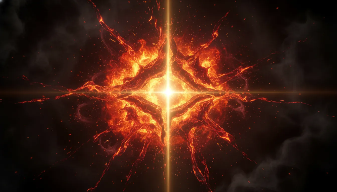 Lord Shiva opening the third eye with explosion of fire sparks photo editing background HD.