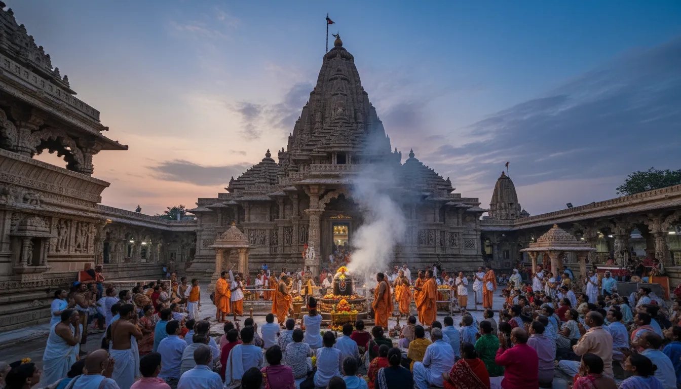Mahakaleshwar temple Ujjain famous bhasma aarti jyotirlinga shrine
