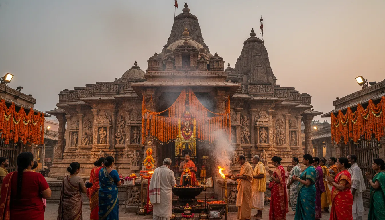 Bhasma arti preparation at Mahakaleshwar Mahadev mandir Ujjain
