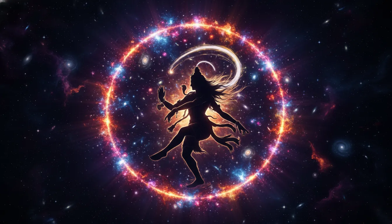 Silhouette of Lord Shiva doing Tandava dance mahadev profile photo