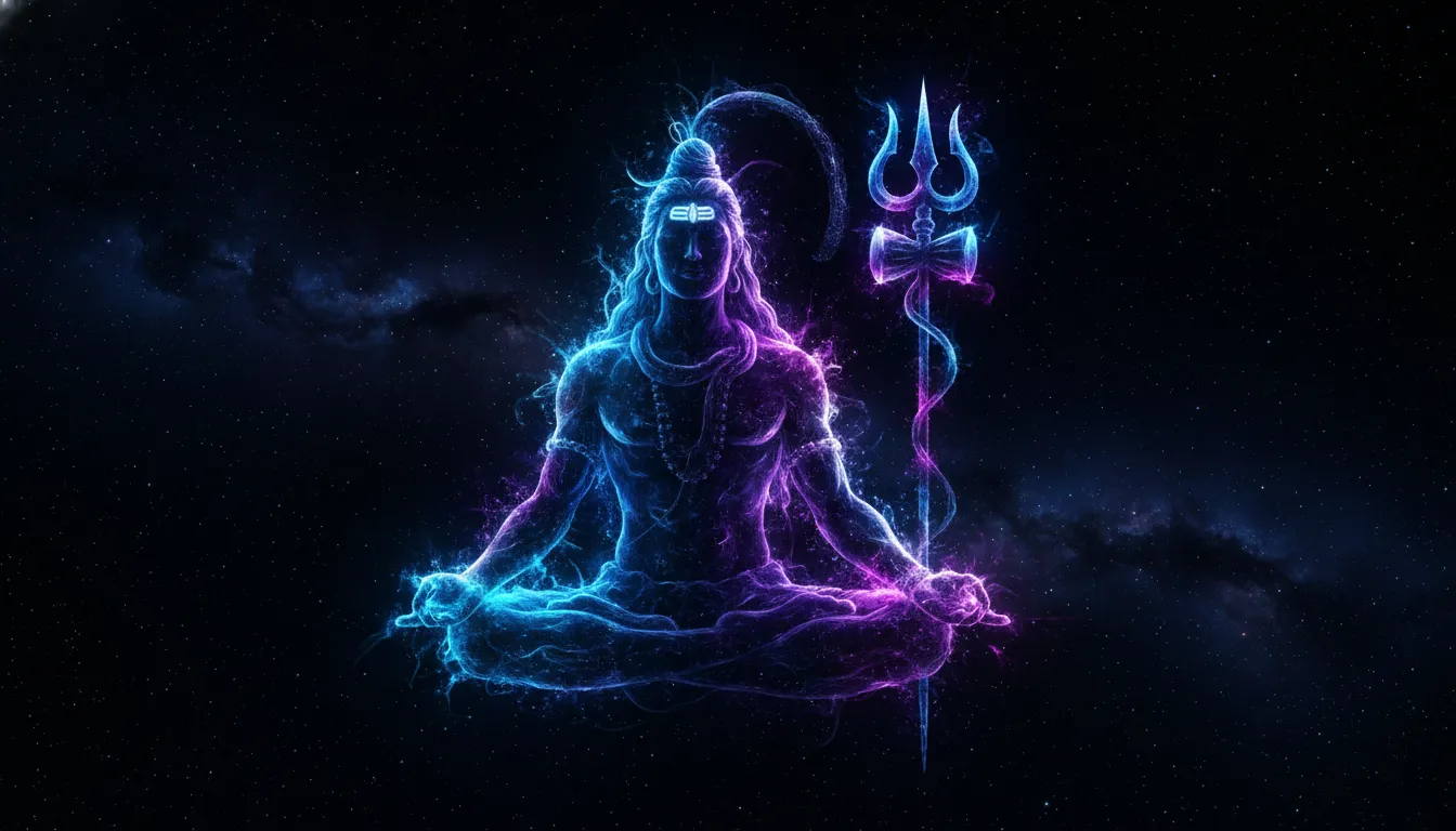 har har mahadev photo full hd download in a modern digital art style.