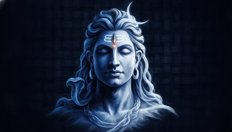 Creative and unique smoke art har har mahadev hd photo for digital screens.