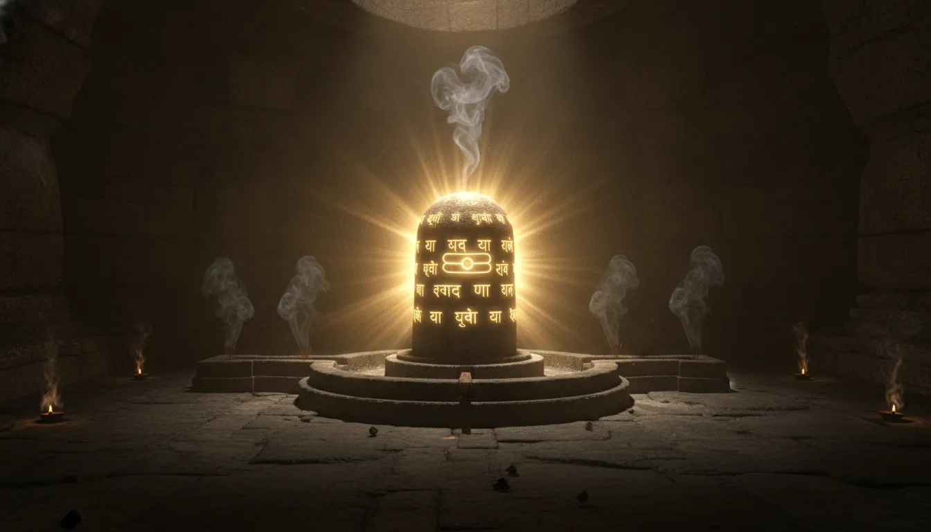 Spiritual bhagwan shiv shivling images in 3d with a bright golden aura.