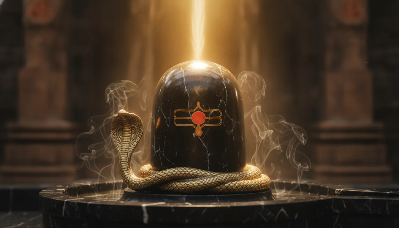 Divine golden glow shivling images hd 1080p download for desktop
