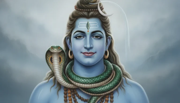 Mahadev with snake around neck close up Har Har Mahadev ke photo.