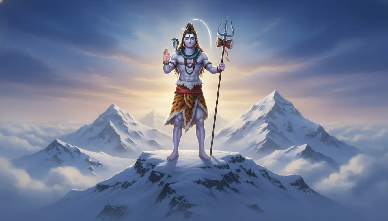 Har har mahadev photo hd 2018 lord shiva on mountain kailash.