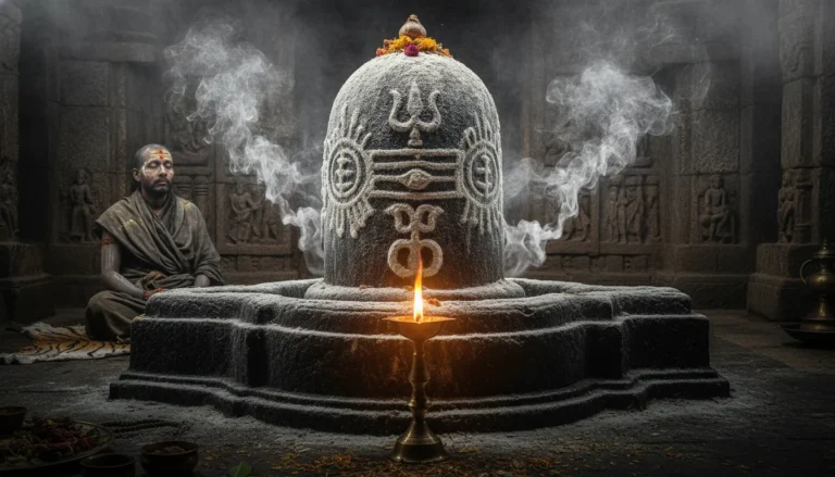 Mahakaleshwar Aghori pooja Shivling images showing sacred Bhasma Aarti ritual.