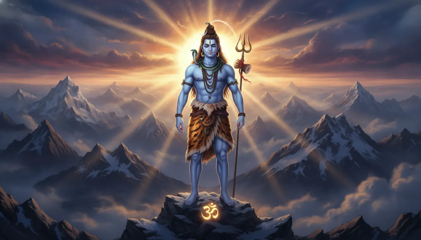 Har har mahadev photo good morning majestic shiva himalayas peak