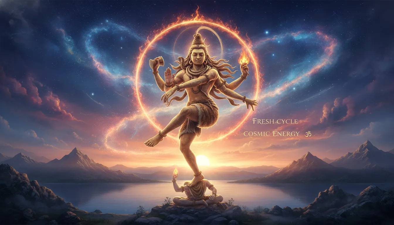 Har har mahadev photo good morning nataraja cosmic dance shiva
