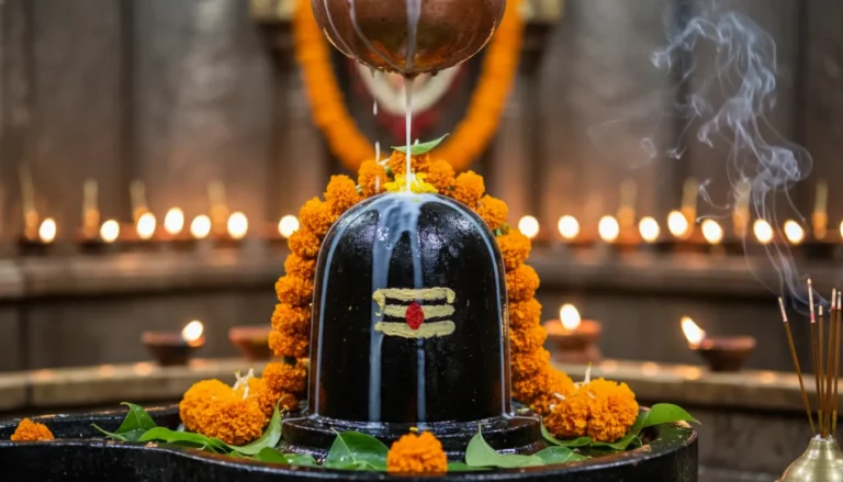 Spiritual Shiva Lingam Har Har Mahadev photo HD free download.