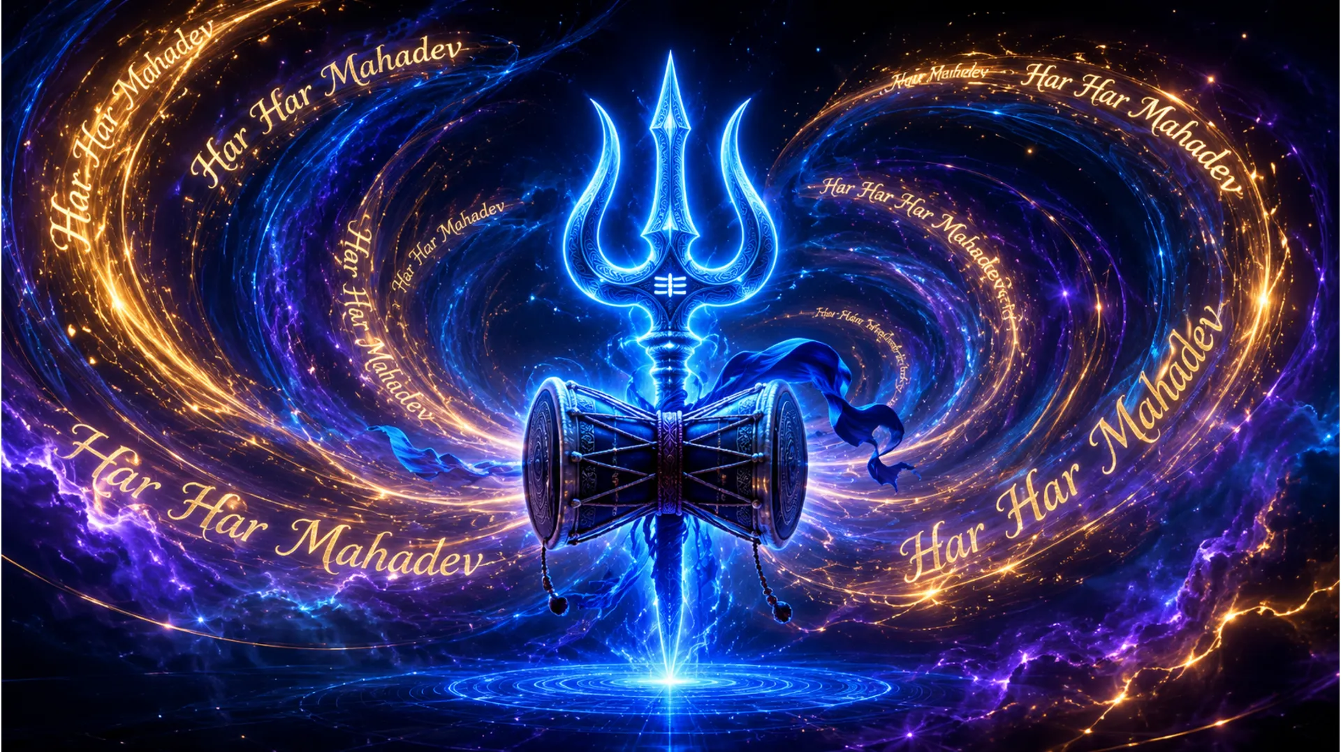 A modern vision of eternal energy: Where sacred symbols meet the cosmic dance of creation.