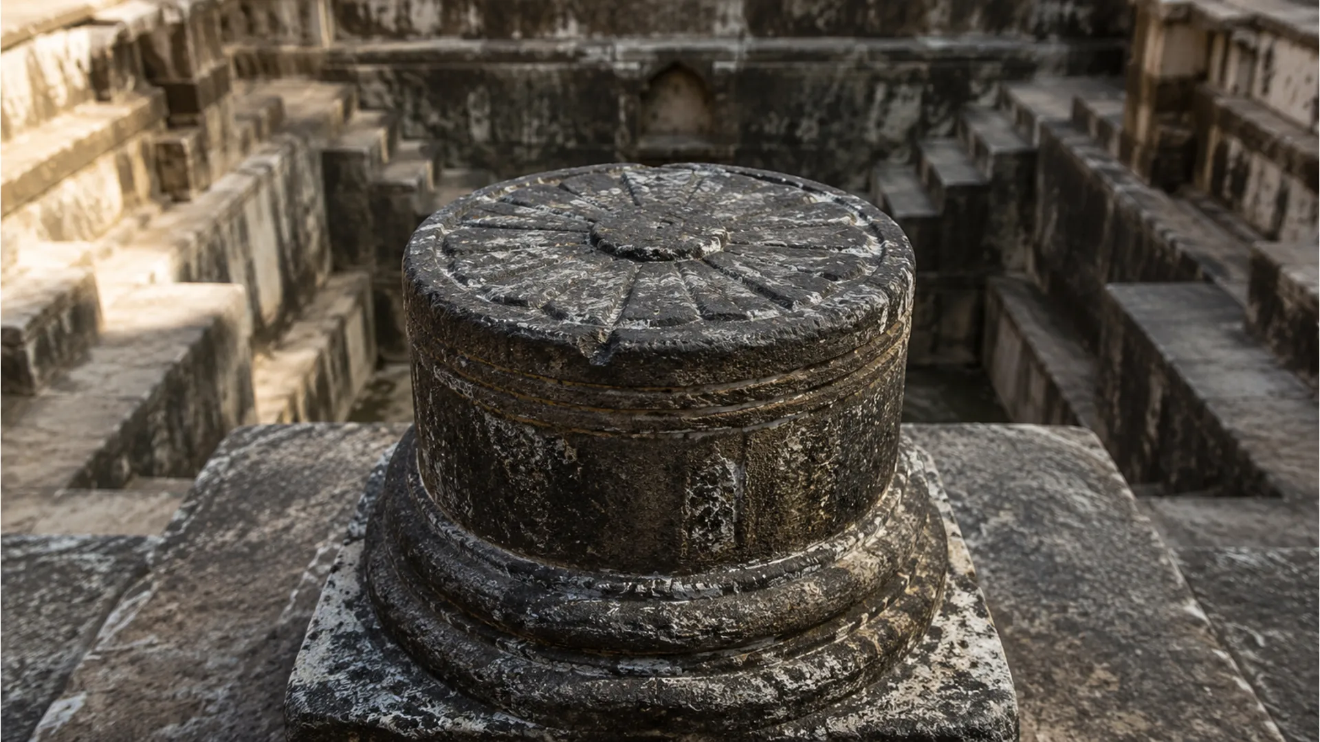 High-definition architectural breakdown image highlighting the shape and base dimensions of the Gyanvapi structure.