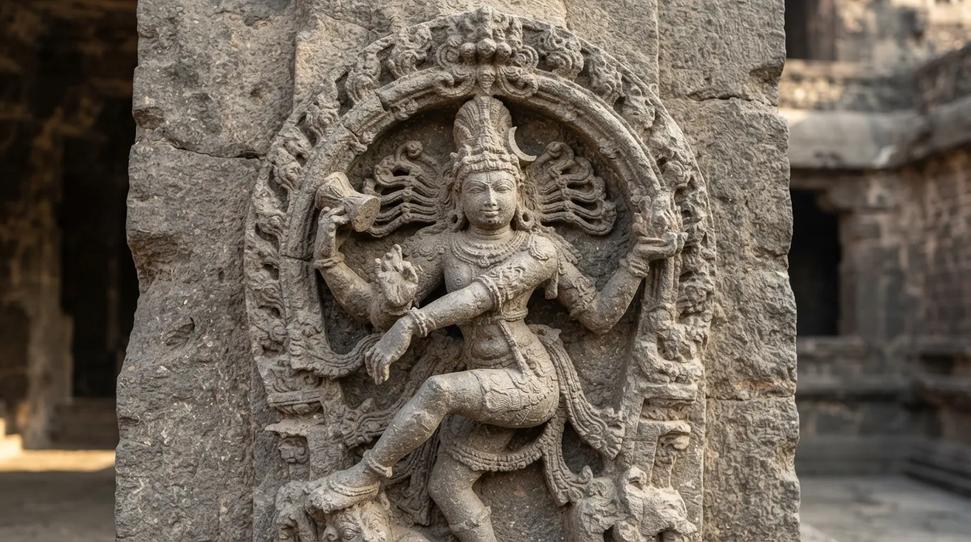 Ancient stone carving Nataraja images wallpaper historical look