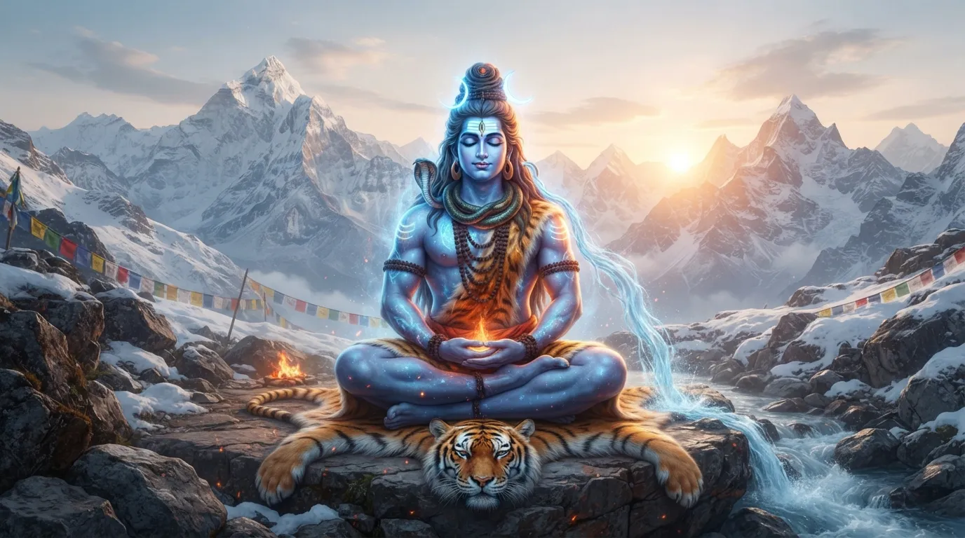 Bholenath Ki Photo HD, Meditating Shiva Image