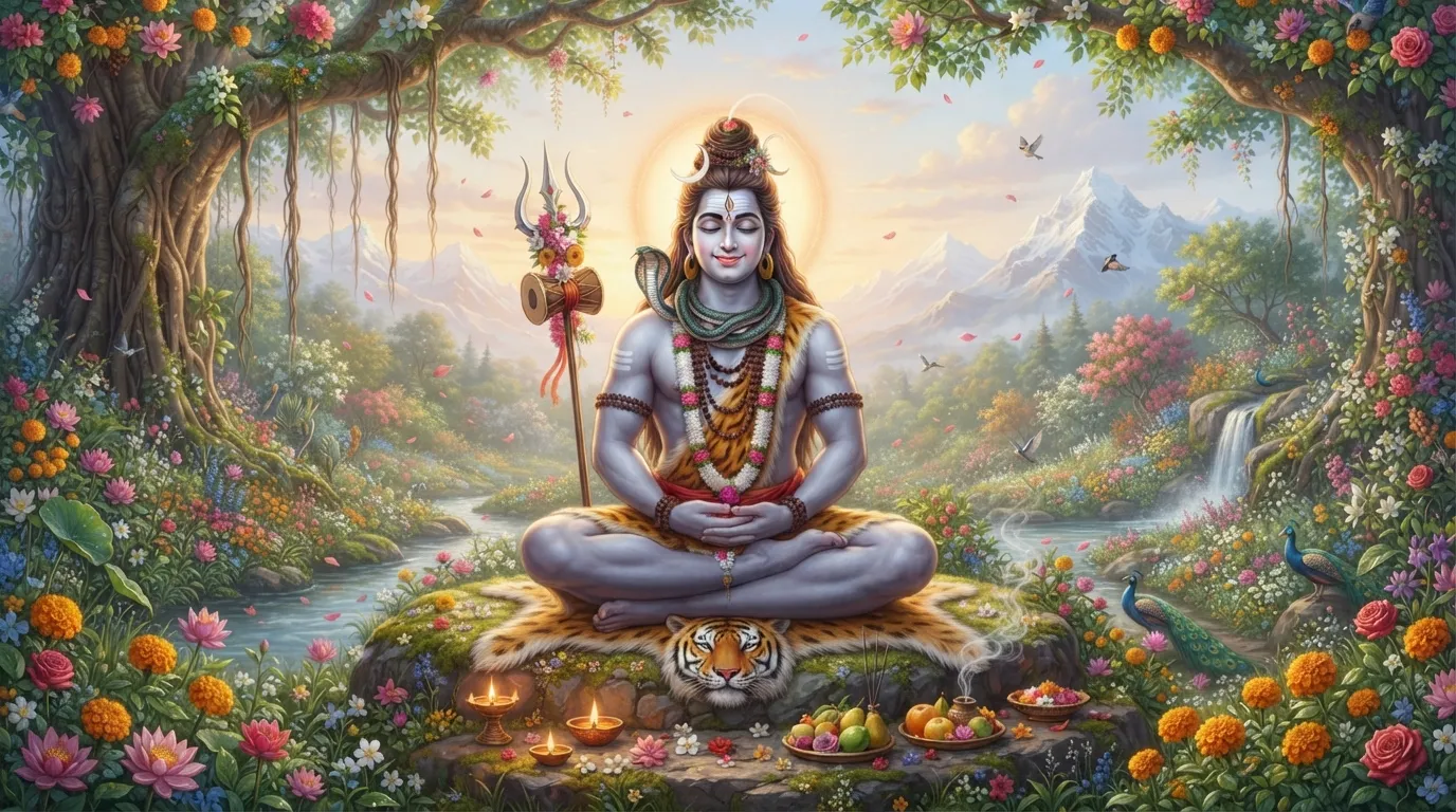 Bholenath Nature Photo, Peaceful Shiva Image