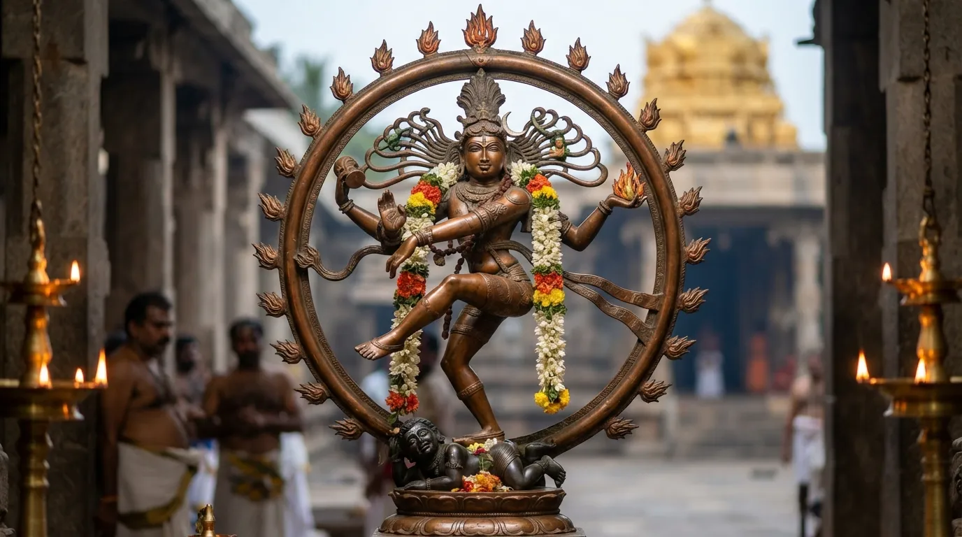 Chidambaram nataraja images hd download showcasing Shiva crushing the demon of ignorance.