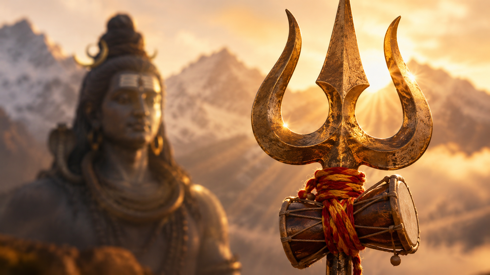 photo bholenath se tera holding trishul with damru