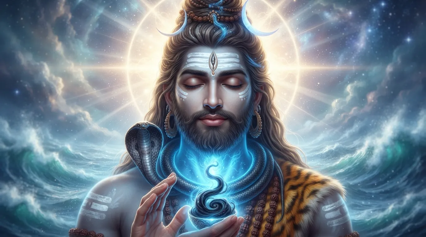 Neelkanth Mahadev form bholenath ke photos holding halahal poison in throat