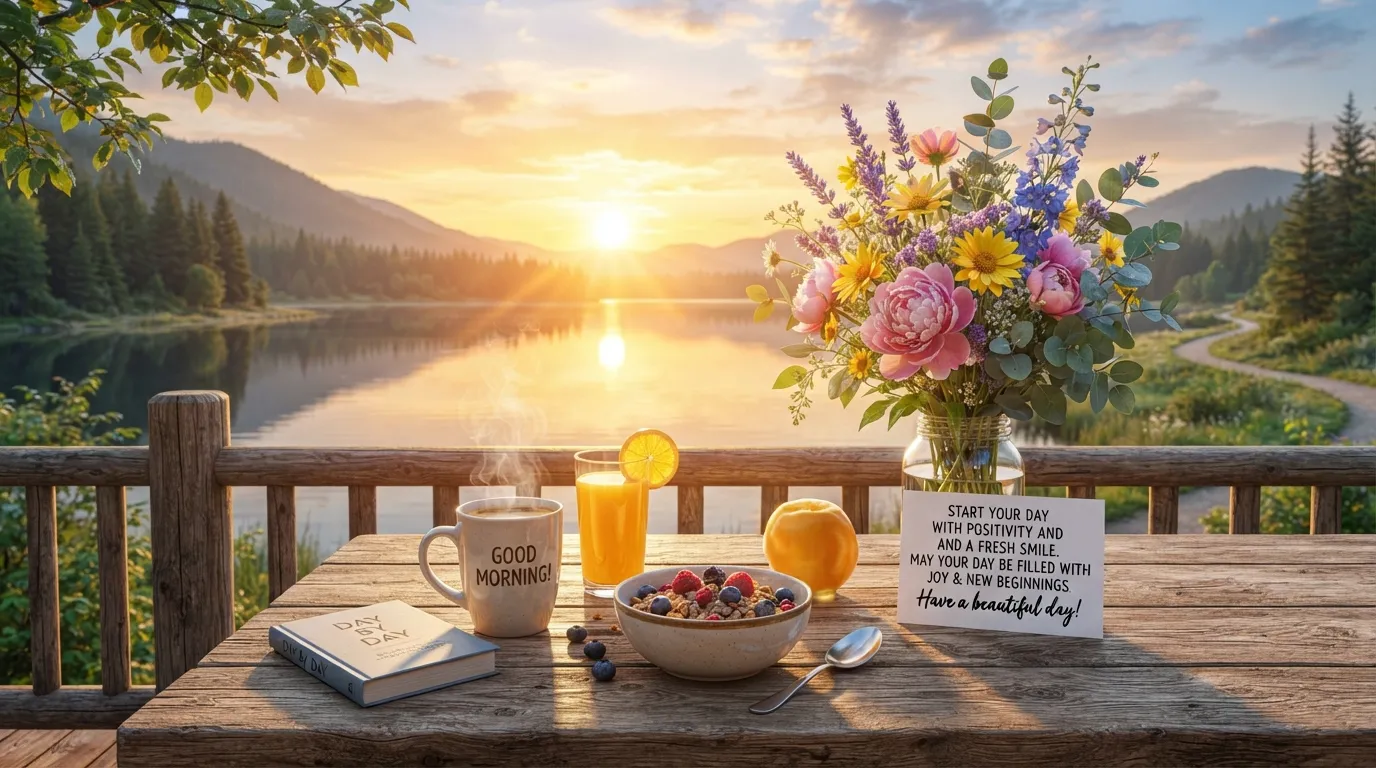 Fresh and beautiful new today good morning images with inspiring wishes
