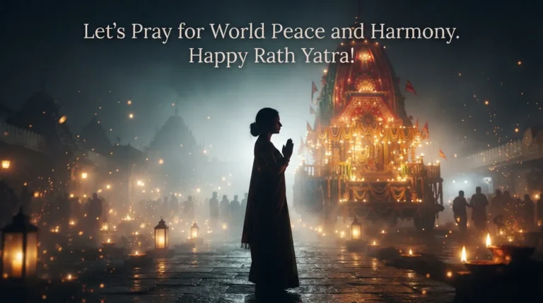 Rath Yatra spiritual message for world peace and harmony