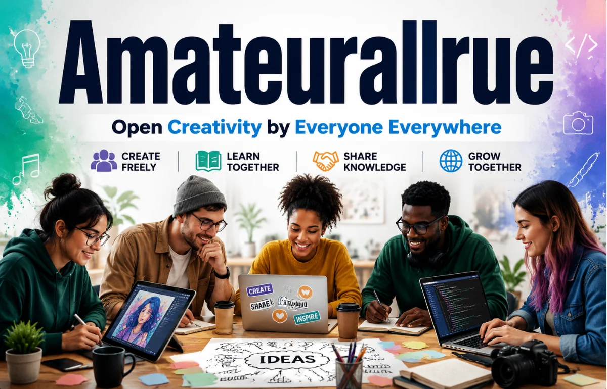 Amateurallrue open creativity community collaboration