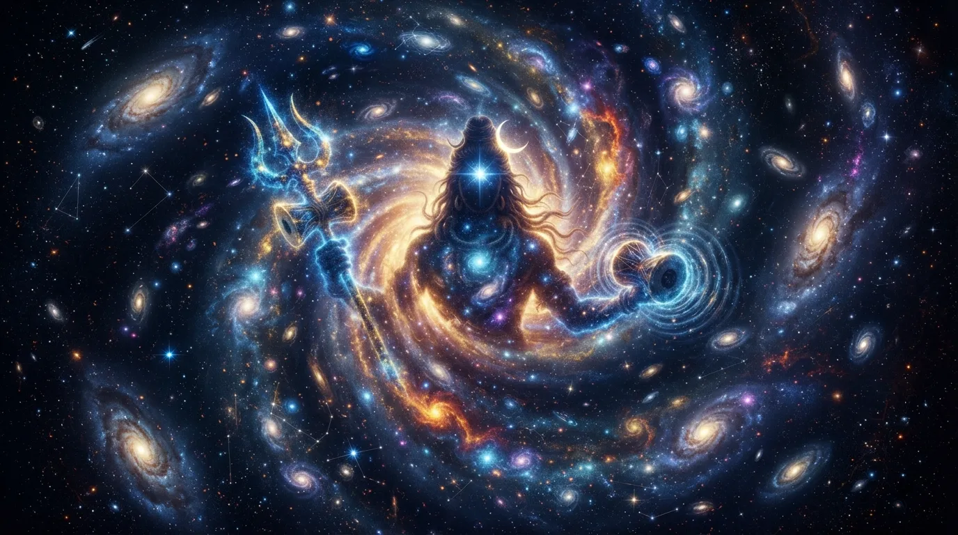 Bholenath Cosmic Shakti photo: Shiv Ji, pure urja aur brahmandi shakti ke roop mein.
