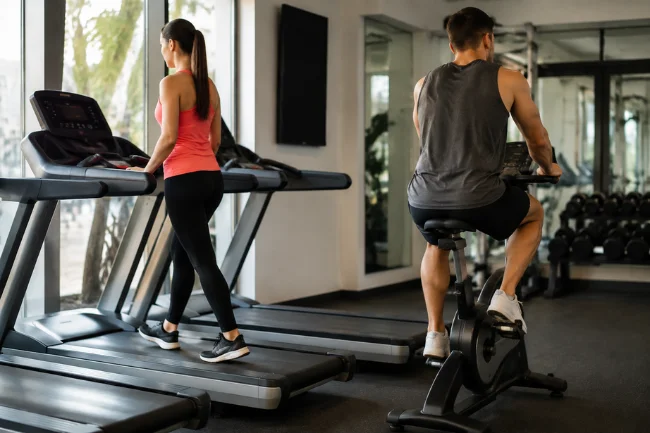 Warmup Exercise for Legs with treadmill and cycling warm up