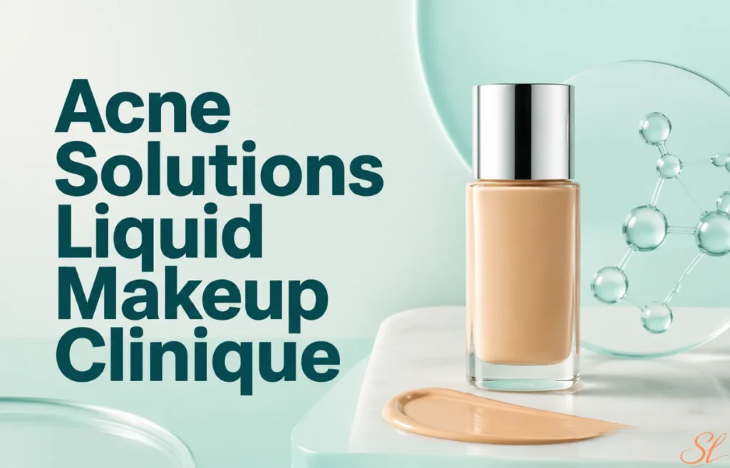 Acne Solutions Liquid Makeup Clinique foundation bottle