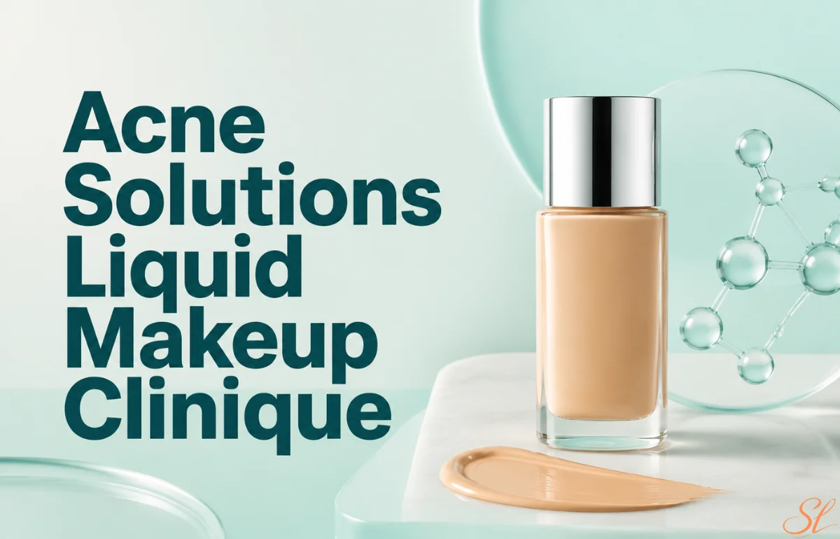 Acne Solutions Liquid Makeup Clinique foundation bottle