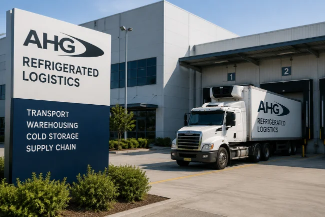 AHGRL refrigerated logistics warehouse truck