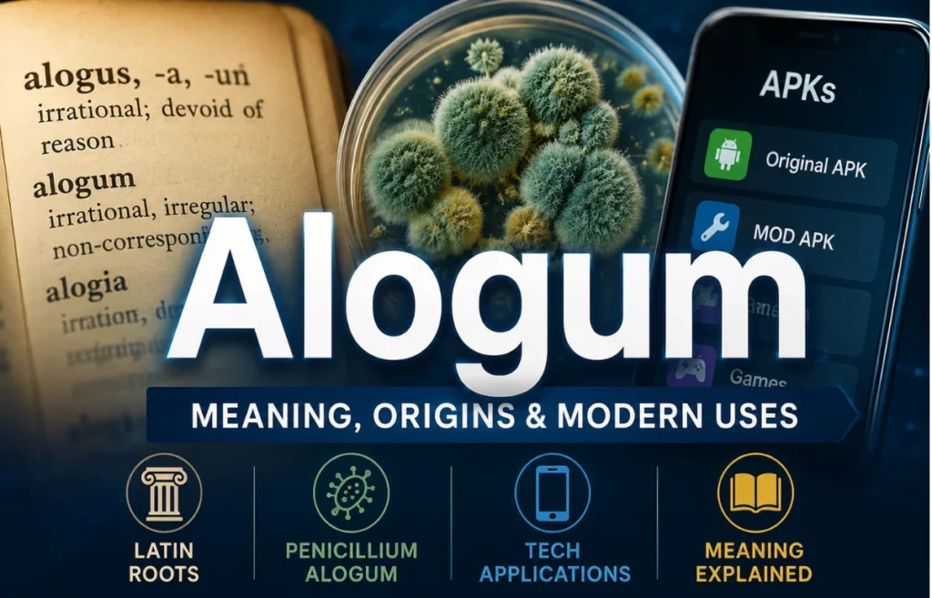 Alogum meaning and modern uses