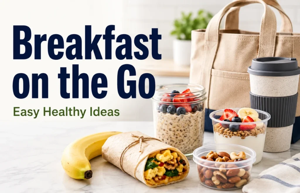 Breakfast on the Go healthy portable breakfast ideas