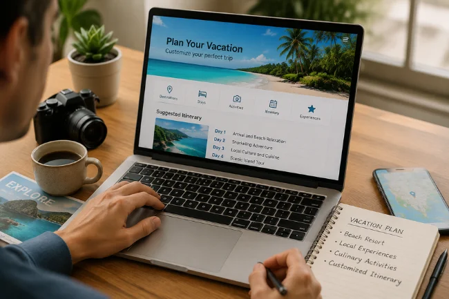 Primacoast.com vacation planning and custom itinerary guide