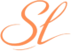 Orange SL logo icon for Shiva Lord website branding on a transparent background