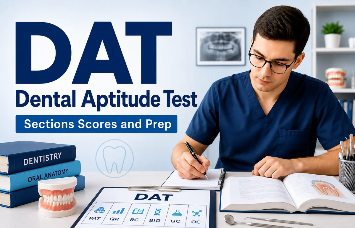 DAT Dental Aptitude Test study guide image