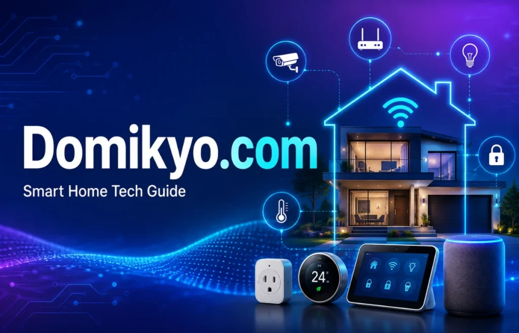 Domikyo.com smart home technology guide image