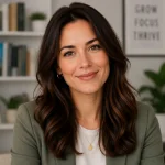 Professional portrait of Emily Carter, personal growth and self-improvement writer at Shiva Lord