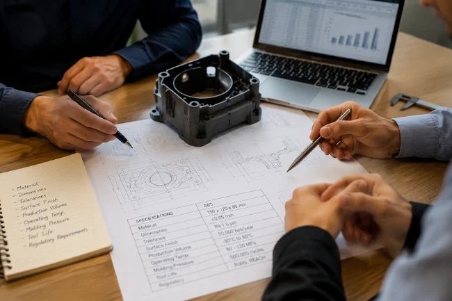 Repmold workflow production requirement planning