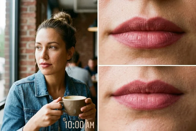 NYX Soft Matte Lip Cream wear time test