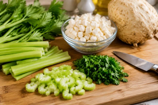 Pravi Celer kitchen uses with celery and celeriac