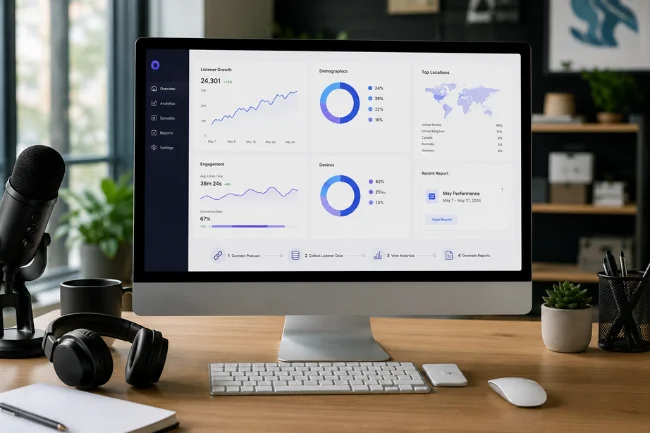 Backtofrontshow analytics dashboard workflow
