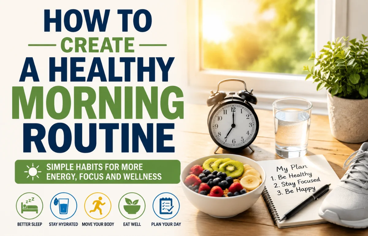 How to create a healthy morning routine