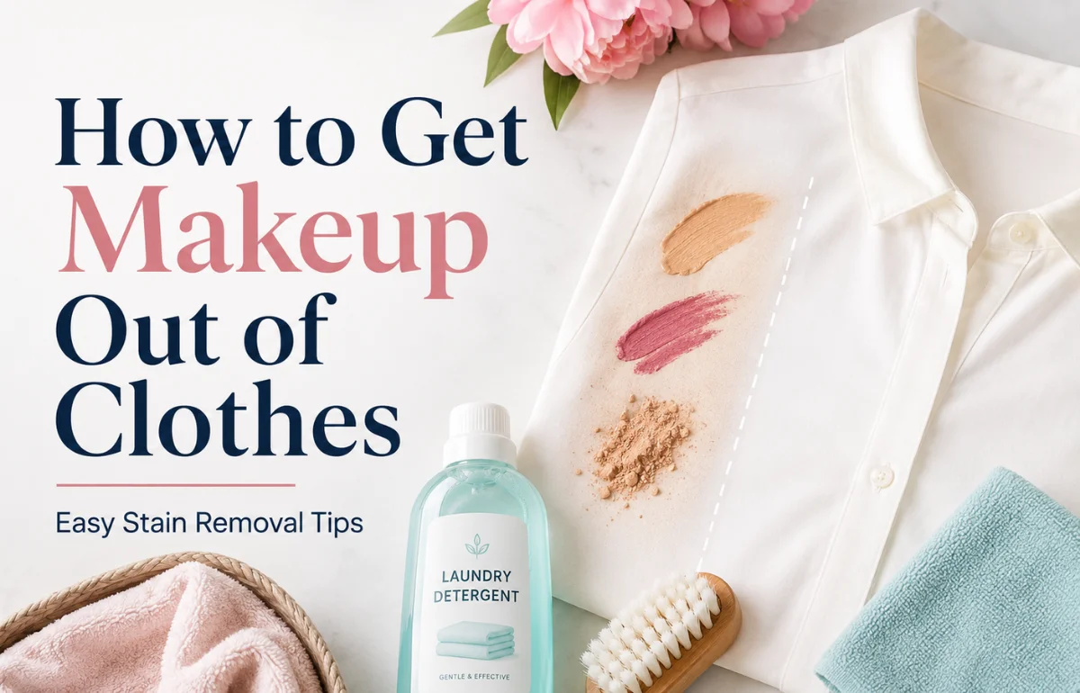 How to Get Makeup Out of Clothes