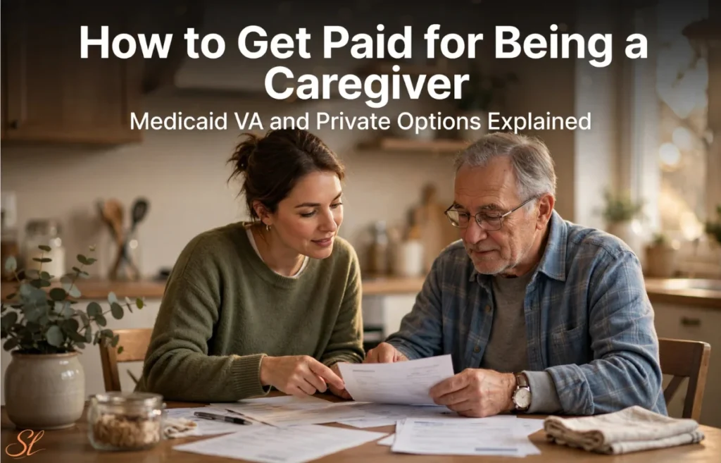How to get paid for being a caregiver options
