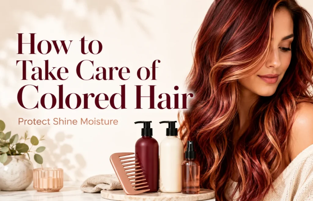 How to Take Care of Colored Hair