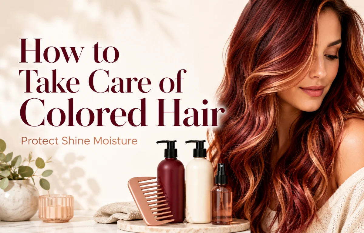 How to Take Care of Colored Hair