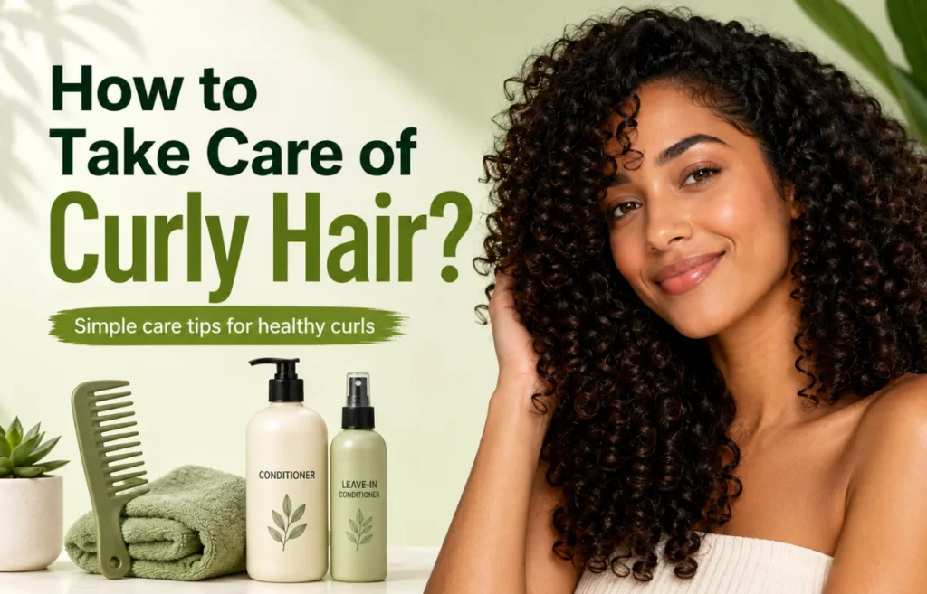 How to Take Care of Curly Hair guide